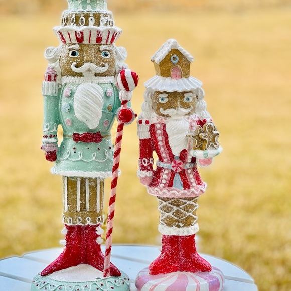 Other 2 Pastel Standing Gingerbread Nutcrackers Poshmark